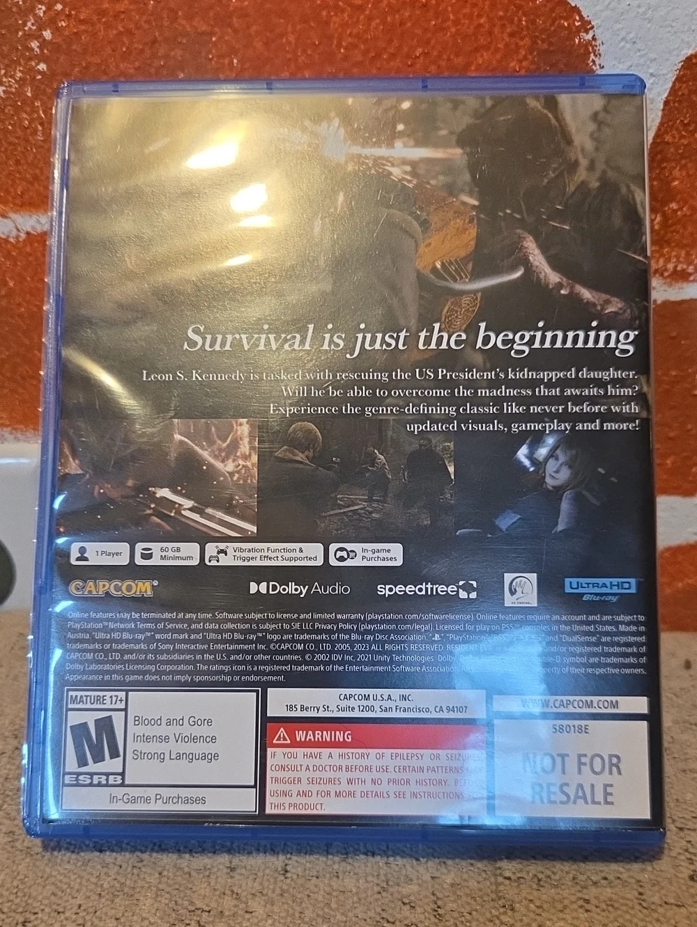 Resident Evil 4 (PS5) By Capcom